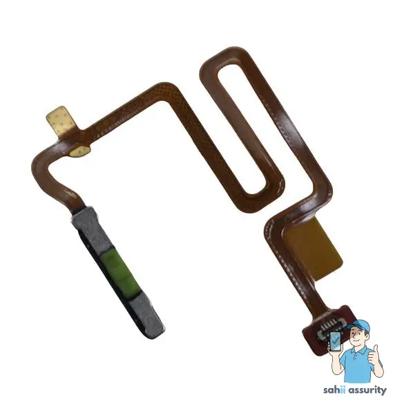 Fingerprint Sensor with Flex Cable for Realme 8i Black thumbnail